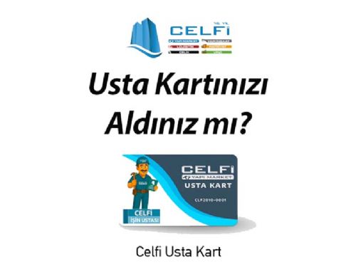 Celfi’den Ustalara Özel Ayrıcalıklar Dünyası: 
